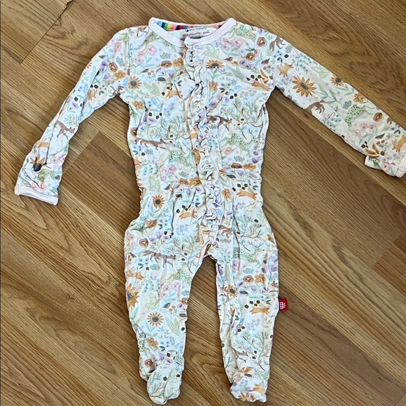 Floral Print Kids One Piece - Picture 1 of 2